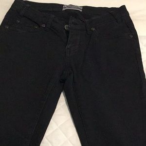 Black denim jeans one teaspoon